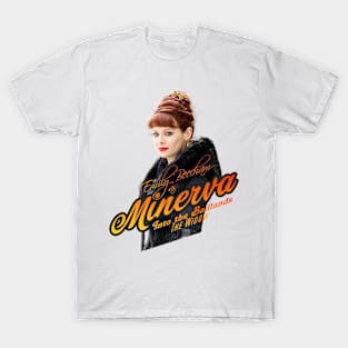 into the badlands series Emily Beecham as The Widow / Minerva themed graphic design by ironpalette T-Shirt